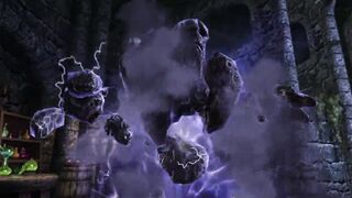 Lustful Luna's Skyrim Monster Compilation three Werewolf, Gargoyle, Storm Atronach
