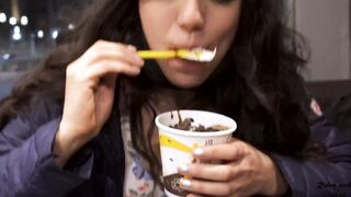 Ruby and Jacob - Hispanic loves Mcdonals Ice cream with