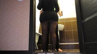 Milf with a long booty gave sex to her stepson and gave oral sex
