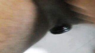 Gf Destroying Male Butt all the way into & rough hand job