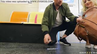 The Slutty Commuter's Clumsy Joyride / Brazzers / download full