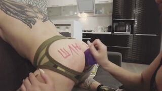 Ginger mom Roughly Humiliate and Vibrator Nailed Sub