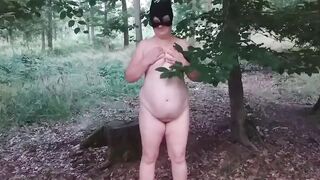 INTO THE FOREST. FULL NAKED