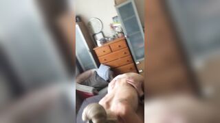 British chav escort housewife sixty nine & double penis sucking off