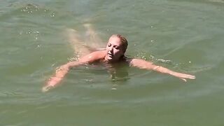 Goddess cougar got screwed into a lake boat