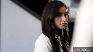 Deeper. Anal-queen Emily & Seth succumb to erotic tension