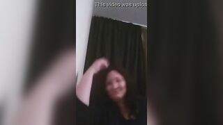 Milf showing her pink snatch