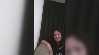 Milf showing her pink snatch