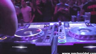 Nacho Vidal with his wifey Franceska Jaimes enjoy a night