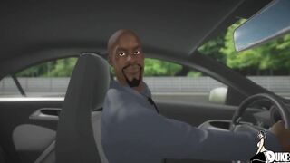 Long booty Jewish professor gets smashed by Long Ebony Penis