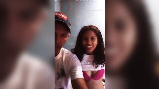 live into facecast app - no audio