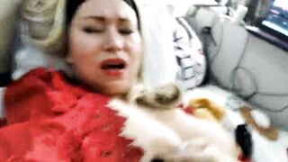 All kinds of fucking whore fiance: rough hand job, penis into