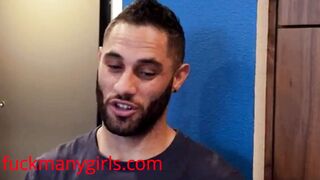 Huge Cock Stepson Jizzes All Over Bombshell Mom Stepmom ,Prestyn L