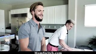 Stepsons Got After Grind Treat From Their Moms - April