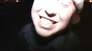 Slender eighteen gets banged! on college campus by a stud