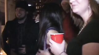 Slender eighteen gets banged! on college campus by a stud