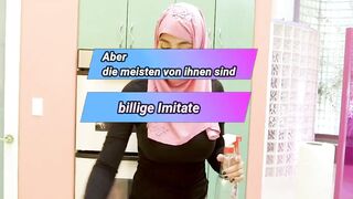 Muslimische Schlampe mit groBen Titten und haariger Muschi g