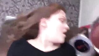 Sehr grobe Bruste, geile hure Frau