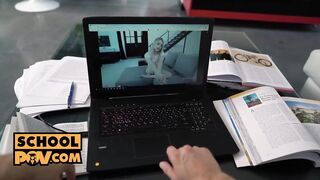 Homemade tuition turns turned on pov banged movie
