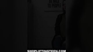 Huge Jugs Barely Legal Shoplifter Banged! By Officer