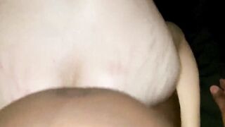 More Bareback interracial doggy.