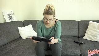 While gaming I had to serve l DADDYS LUDER