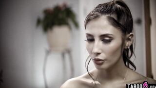 Remorseful hubby takes care of hurt hispanic 18 Gianna Dior