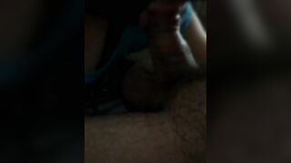 Tina blows Fran's cock