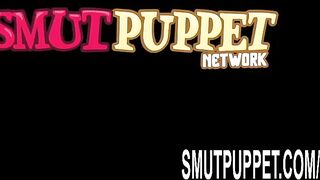 Smut Puppet - Goddesses Deepthroating Long Ebony Dick Compilation