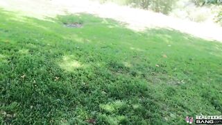 Real Teenie - Chesty oriental Luna Mills Does Her First