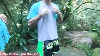 I took the new 1 to go hiking into the
