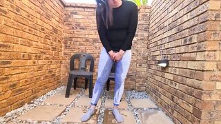 Using the world as my WC | piss skank pissing