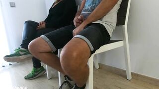 Jerked off a stranger into the waiting room... by Barbaranne