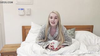 Andy's Red Fingernails Circle Around her Clitoris