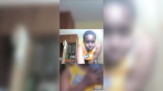 Kenyan cunt with mouth with huge butt two