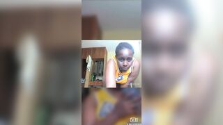 Kenyan cunt with mouth with huge butt two