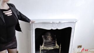 OLDNANNY Freaky Old Cougar Free Time With Snatch Fingered and