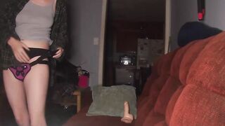 I caught him having fun with my Sex Toy...so I BANGED HIM