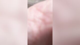 BBW with blows off stranger inside woods part one