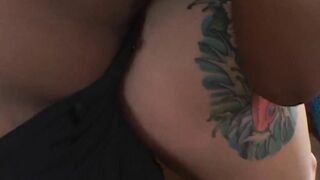 Ebony Bro fucks babe blond Mom Anal for the first time