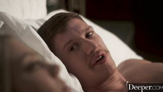 Deeper. Oliver can't resist temptresses Avery & Vanna's challenge