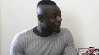 AGEDLOVE Blonde Older Lacey Starr Get Taste For Interracial Hardcore