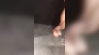 Amateur face peeing