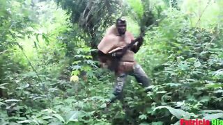 PATRICIA THE BBW 9JA BANGED! BY THE BUSH HUNTER AT