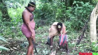 PATRICIA THE BBW 9JA BANGED! BY THE BUSH HUNTER AT