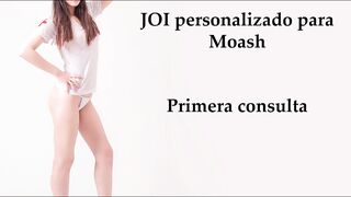 JOI voz española. Para ti, supersumiso.