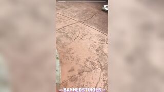 Pumpkin Smashing with Blonde Huge Titted KENZIE TAYLOR for Halloween Trick or
