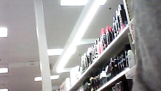 Man Shopping Wearing Short Shorts