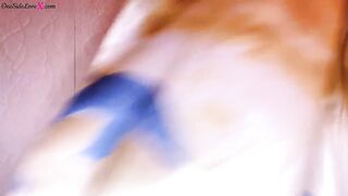 Goddess cunt with mouth Washes Bushy Snatch and Sexual Masturbate