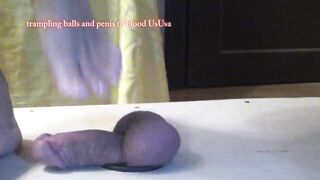 trampling nuts and cock UsUsa